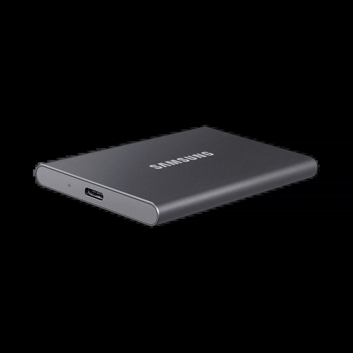 Внешний SSD Samsung T7, 2TB, USB 3.2 Gen 2 Type-C, R/W 1050/1000, титан