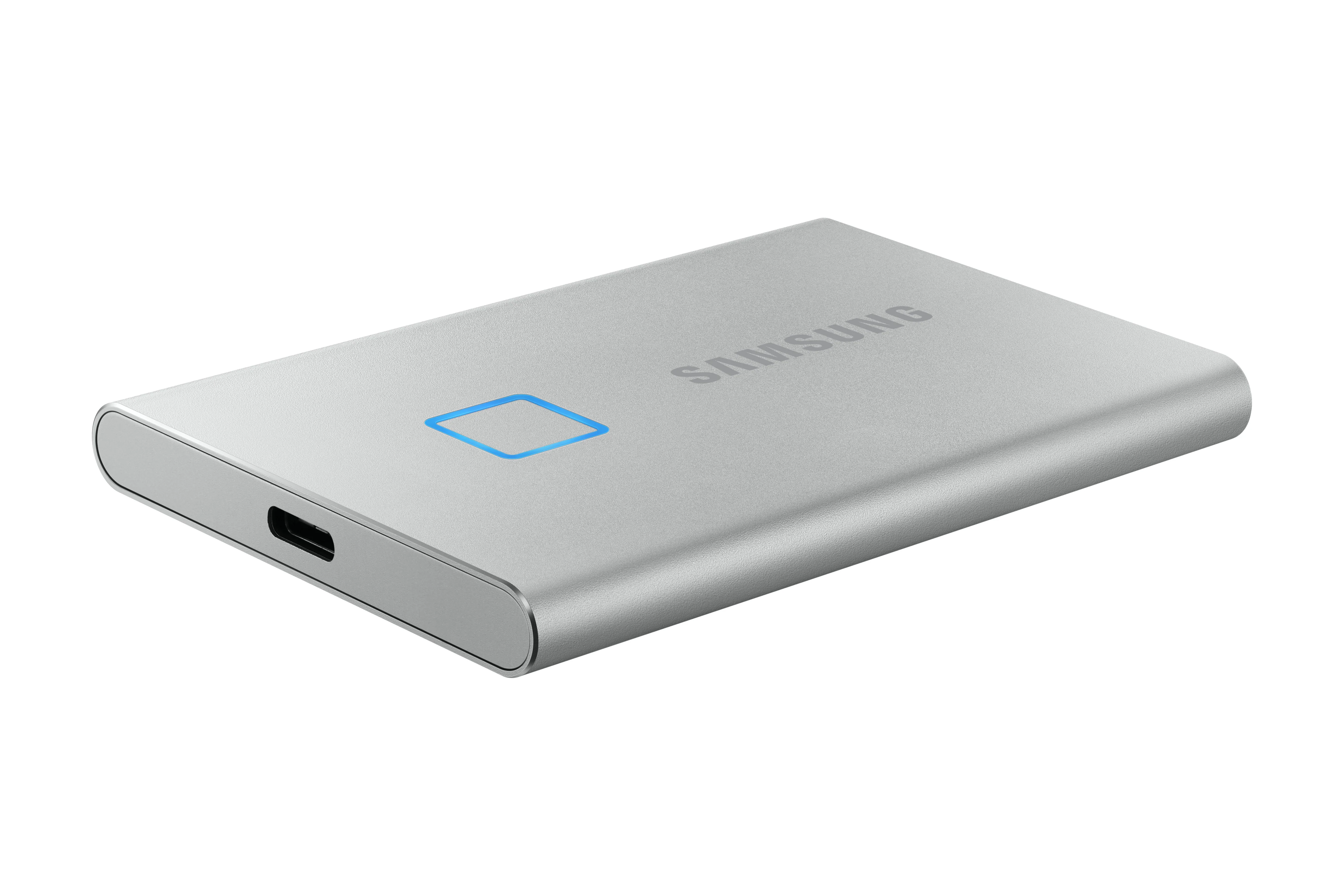 Внешний SSD Samsung T7, 2TB, USB 3.2 Gen 2 Type-C, R/W 1050/1000, титан
