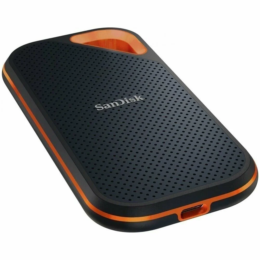 Внешний SSD SanDisk Extreme PRO, 4TB, USB 3.2 Gen 2x2 Type-C, R/W 2000/2000, черный