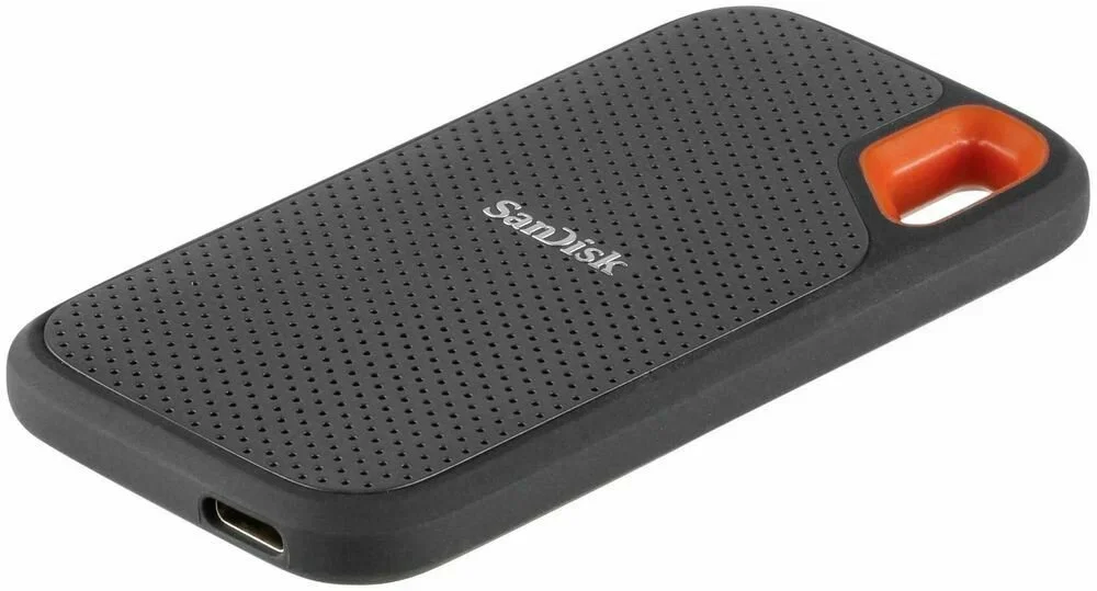 Внешний SSD SanDisk Extreme, 1TB, USB 3.2 Gen 2 Type-C, R/W 1050/1000, серый