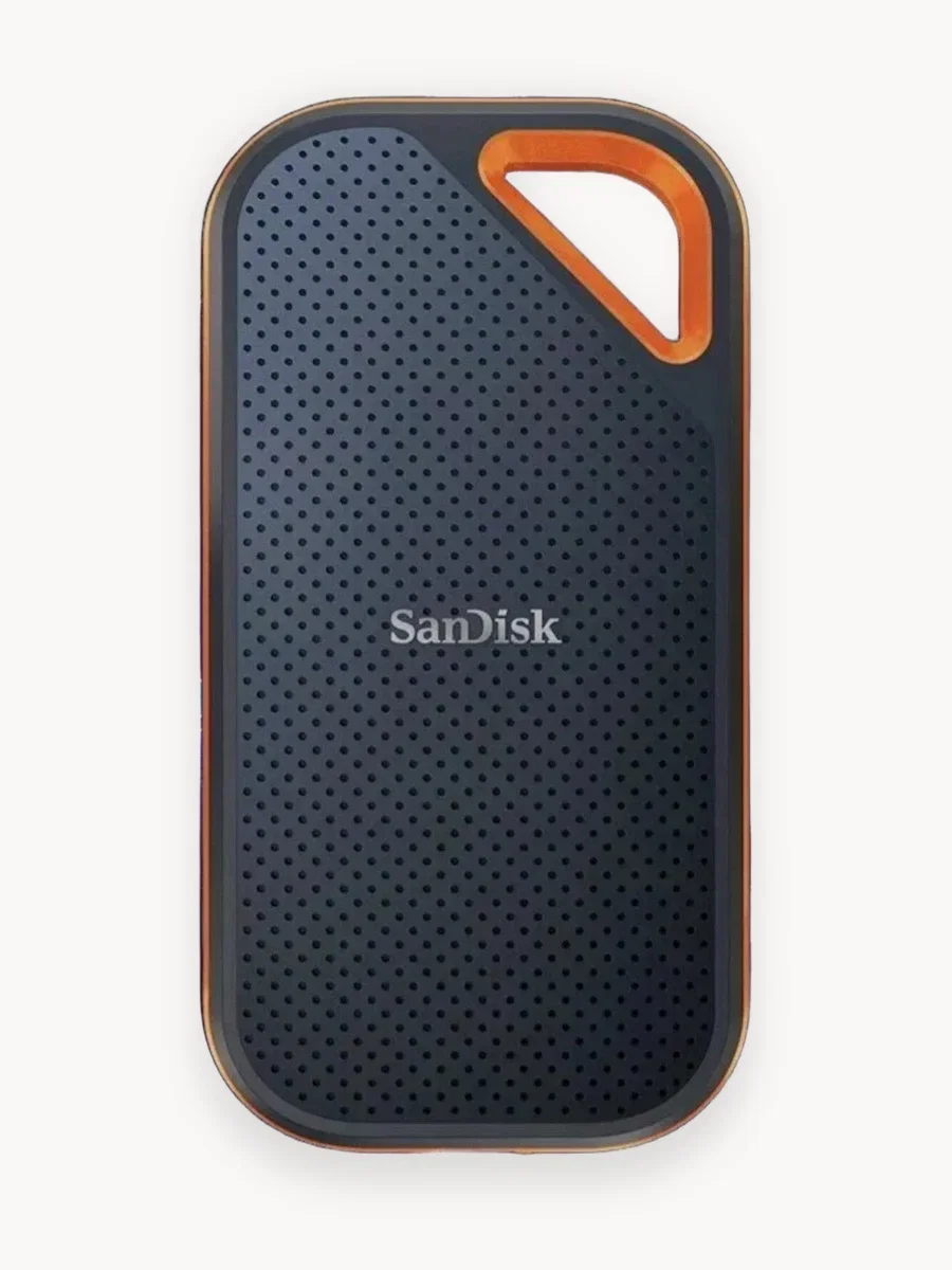 Внешний SSD SanDisk Extreme, 2TB, USB 3.2 Gen 2 Type-C, R/W 1050/1000, серый