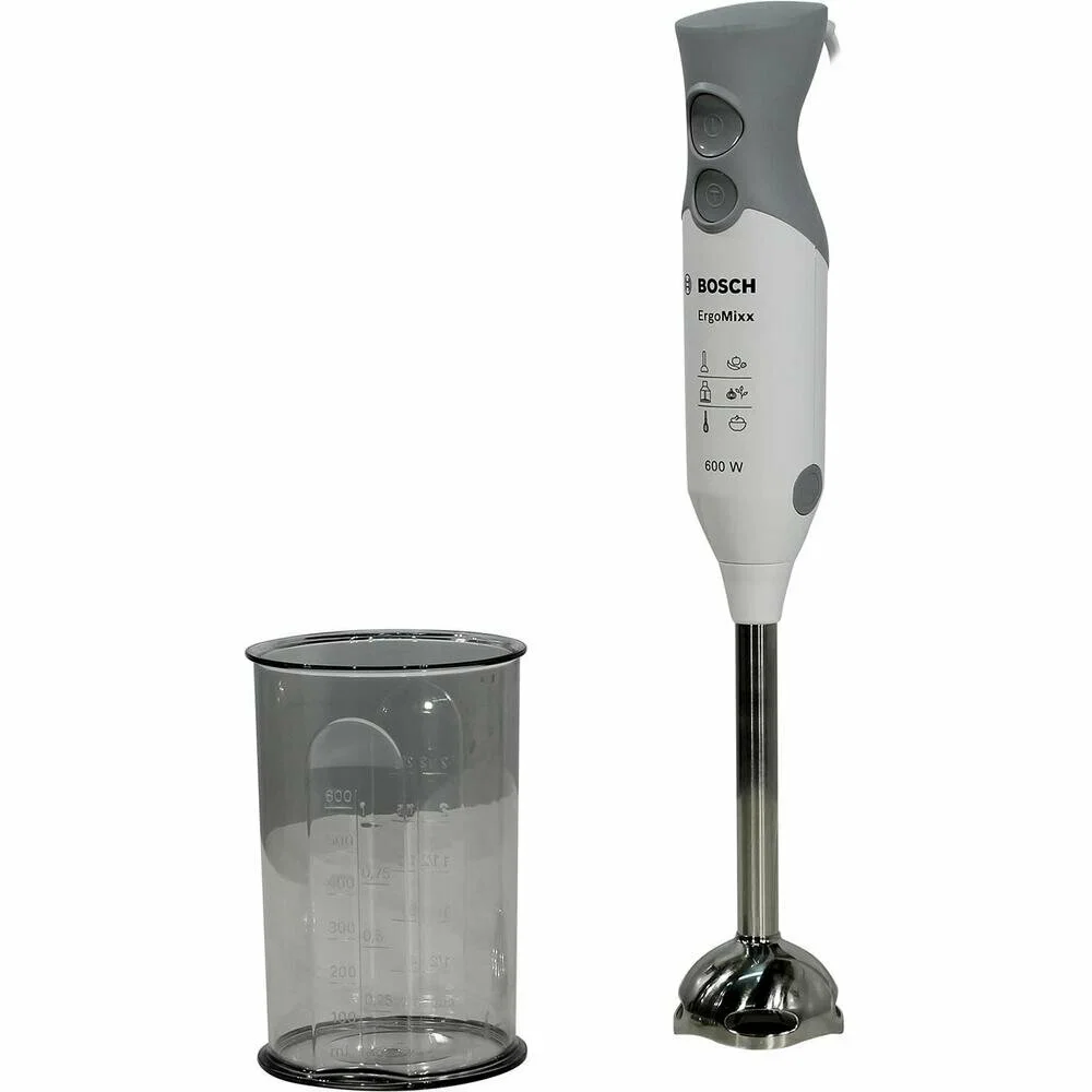 Блендер погружной Bosch MSM66110 600Вт, 2 скорости, стакан 0,6л
