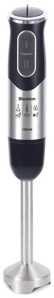 Блендер погружной BQ-HB1233SS Black-Steel  (Черный-Стальной) 3 в 1 Чаша 0.86 л 1400 Вт