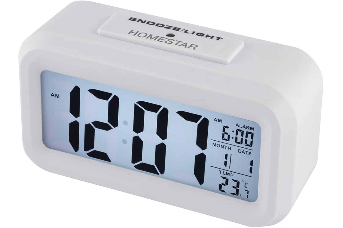 Часы электронные HOMESTAR HS-0110 белые