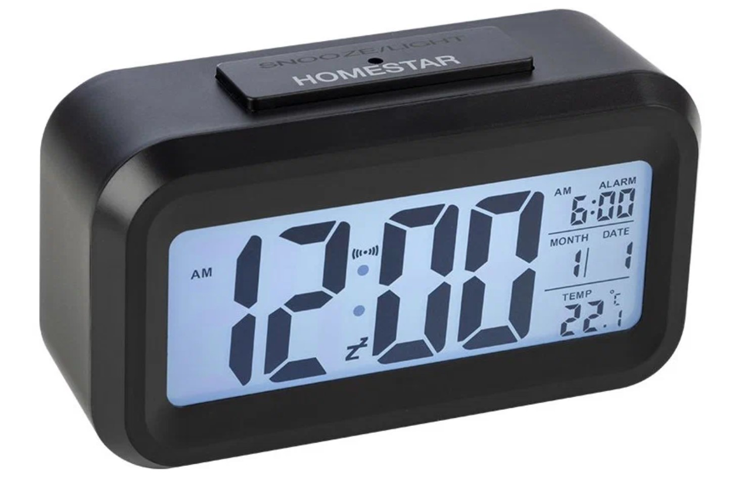 Часы электронные HOMESTAR HS-0110 черные