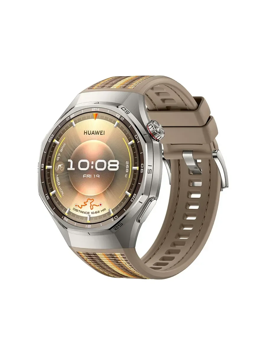 Умные часы HUAWEI Watch GT 6 Pro Brown Woven 55020FWA