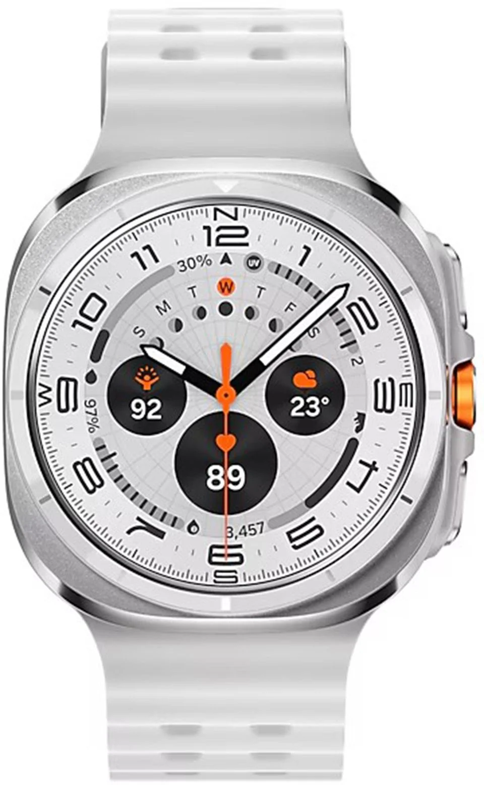 Смарт-часы Samsung Galaxy Watch Ultra LTE 1.5" AMOLED корп.белый рем.белый (SM-L705FAW1CAU)