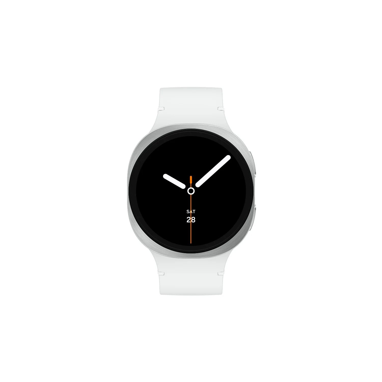 Умные часы Samsung Galaxy Watch 8 LTE 40мм 1.47" Super AMOLED корп.серебристый рем.серебристый (SM-L325FZSACAU)