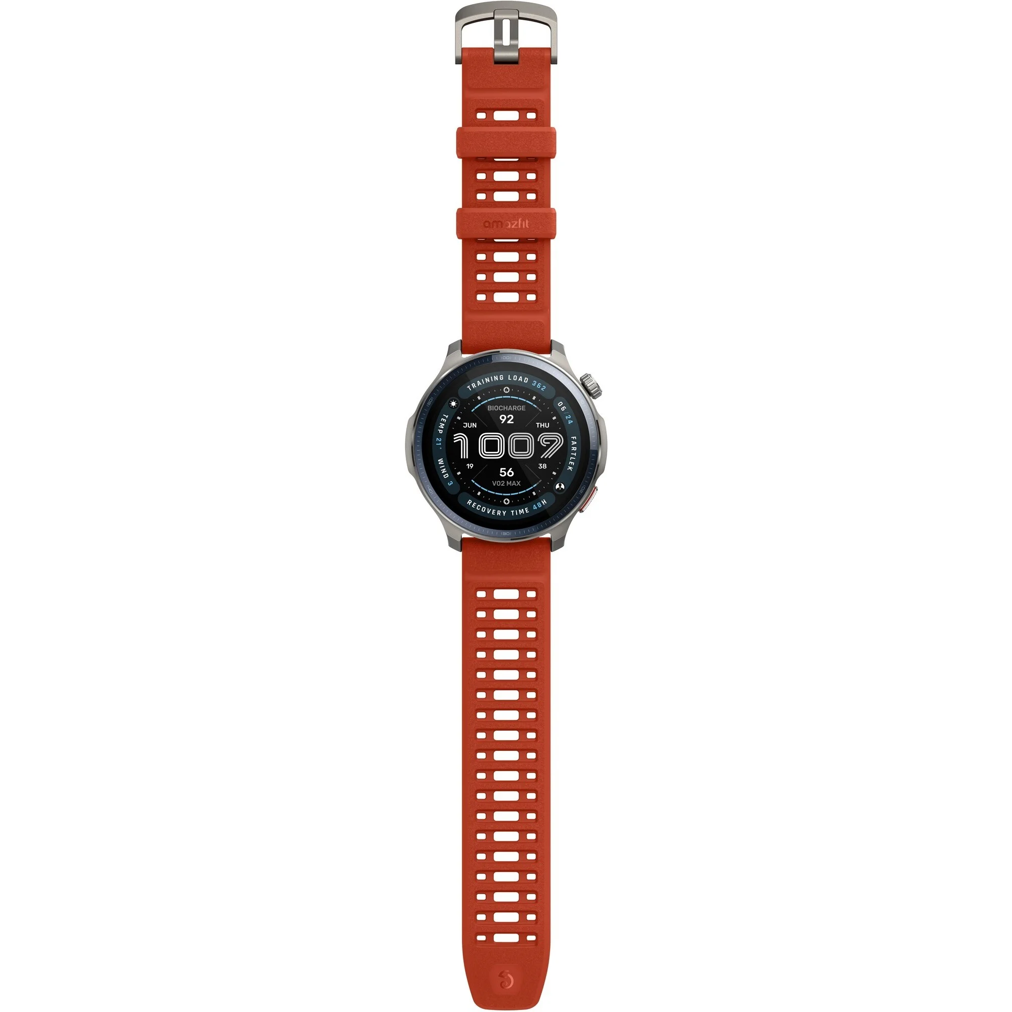 Умные часы Amazfit Balance 2 A2430 1.5" TFT корп.серый рем.черный разм.брасл.:140-210мм (6972596108955)
