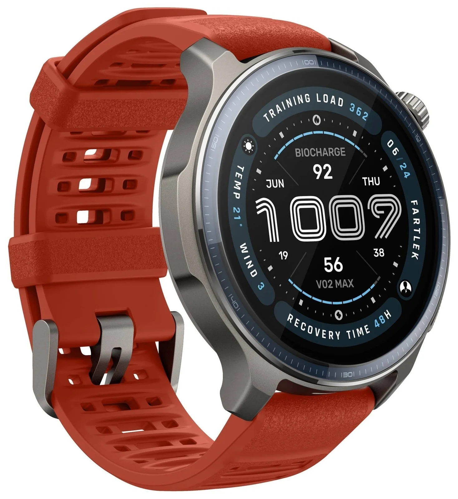 Умные часы Amazfit Balance 2 A2430 1.5" TFT корп.серый рем.черный разм.брасл.:140-210мм (6972596108955)