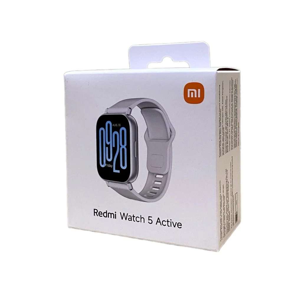 Умные часы Xiaomi Redmi Watch 5 2.07" AMOLED корп.серебристый рем.серый разм.брасл.:135-205мм (BHR9381GL)