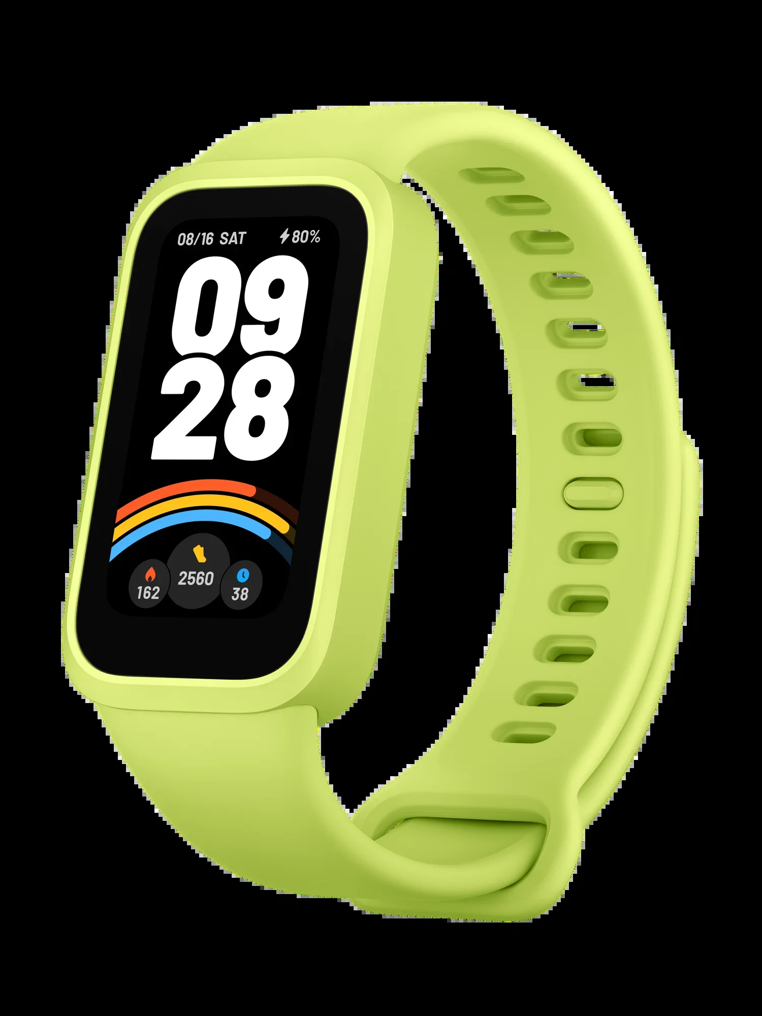 Фитнес-трекер Xiaomi Smart Band 9 Active TFT корп.:зеленый рем.:зеленый (BHR08L1GL)