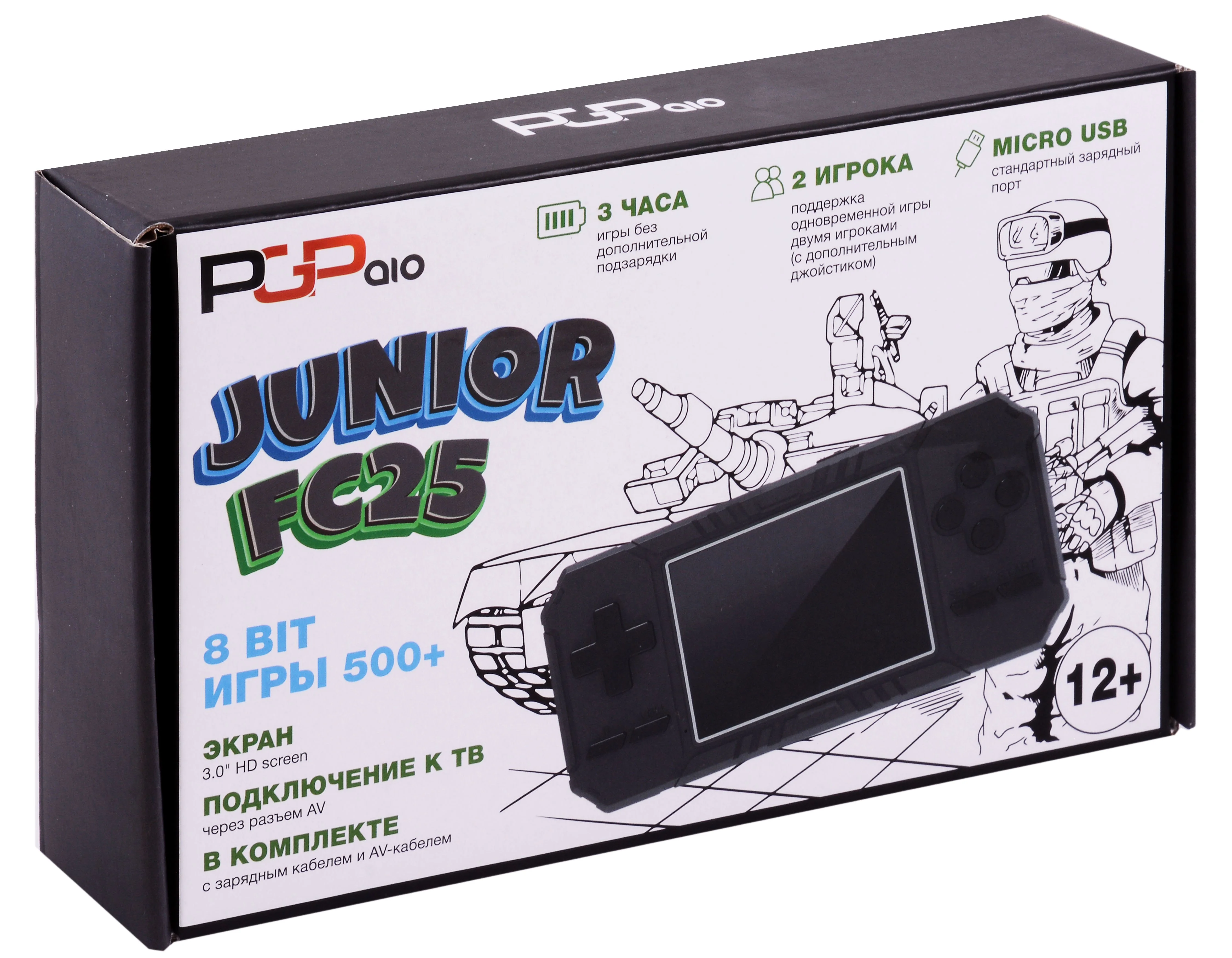 Игровая приставка PGP AIO Junior FC25a, черная