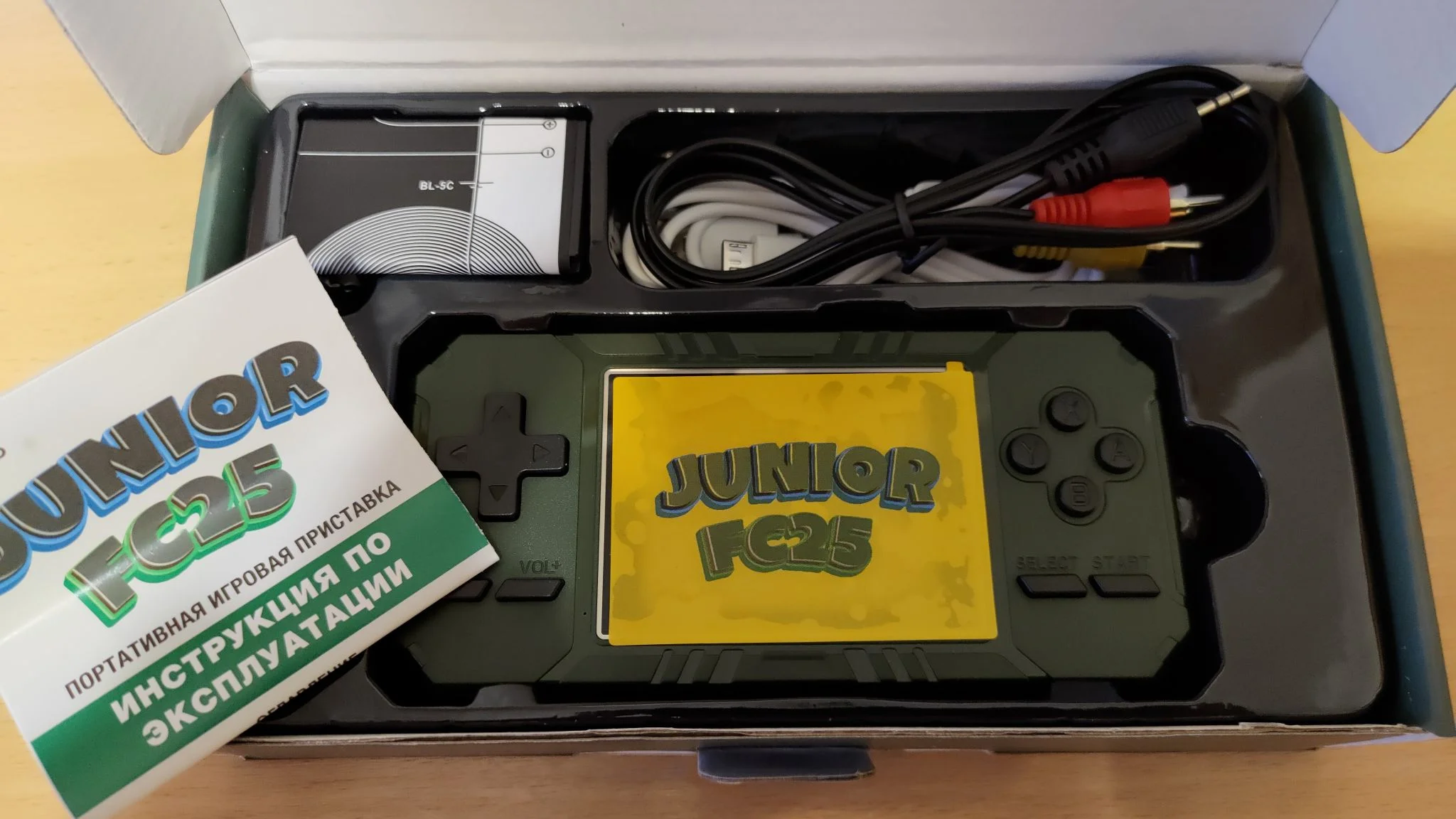 Игровая приставка PGP AIO Junior FC25b, зеленая