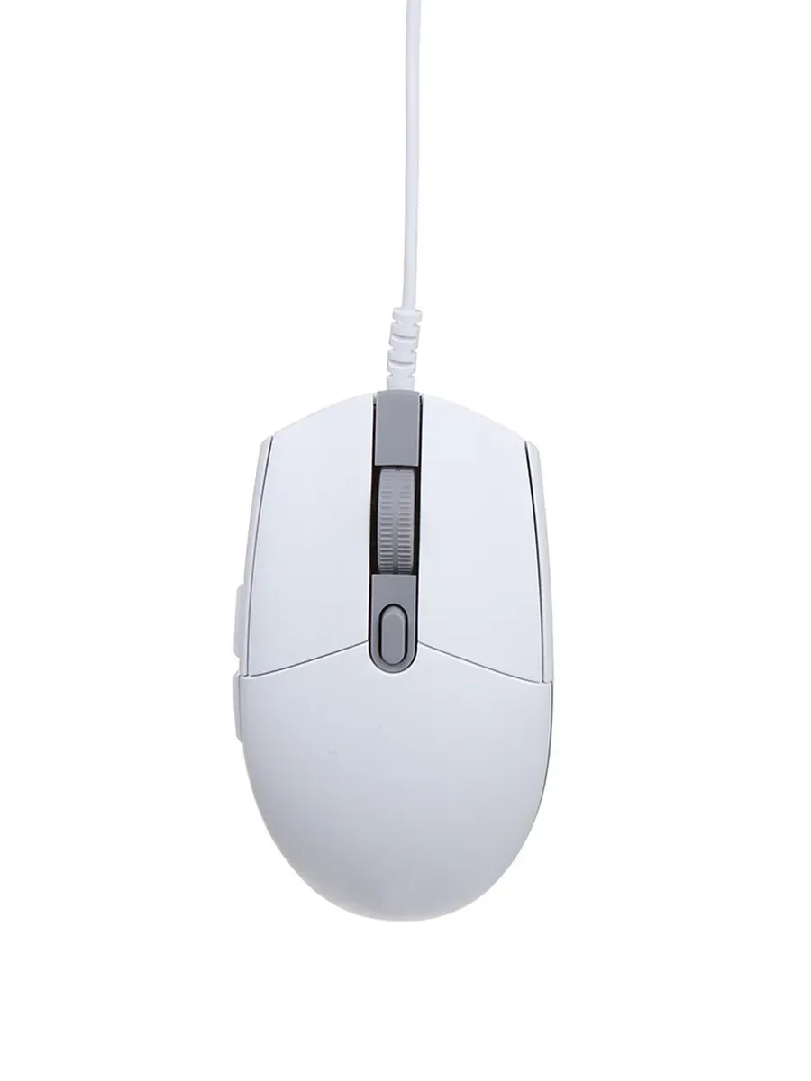 Мышь проводная Logitech G102 LIGHTSYNC белый, 8000 dpi, USB, кнопки - 6