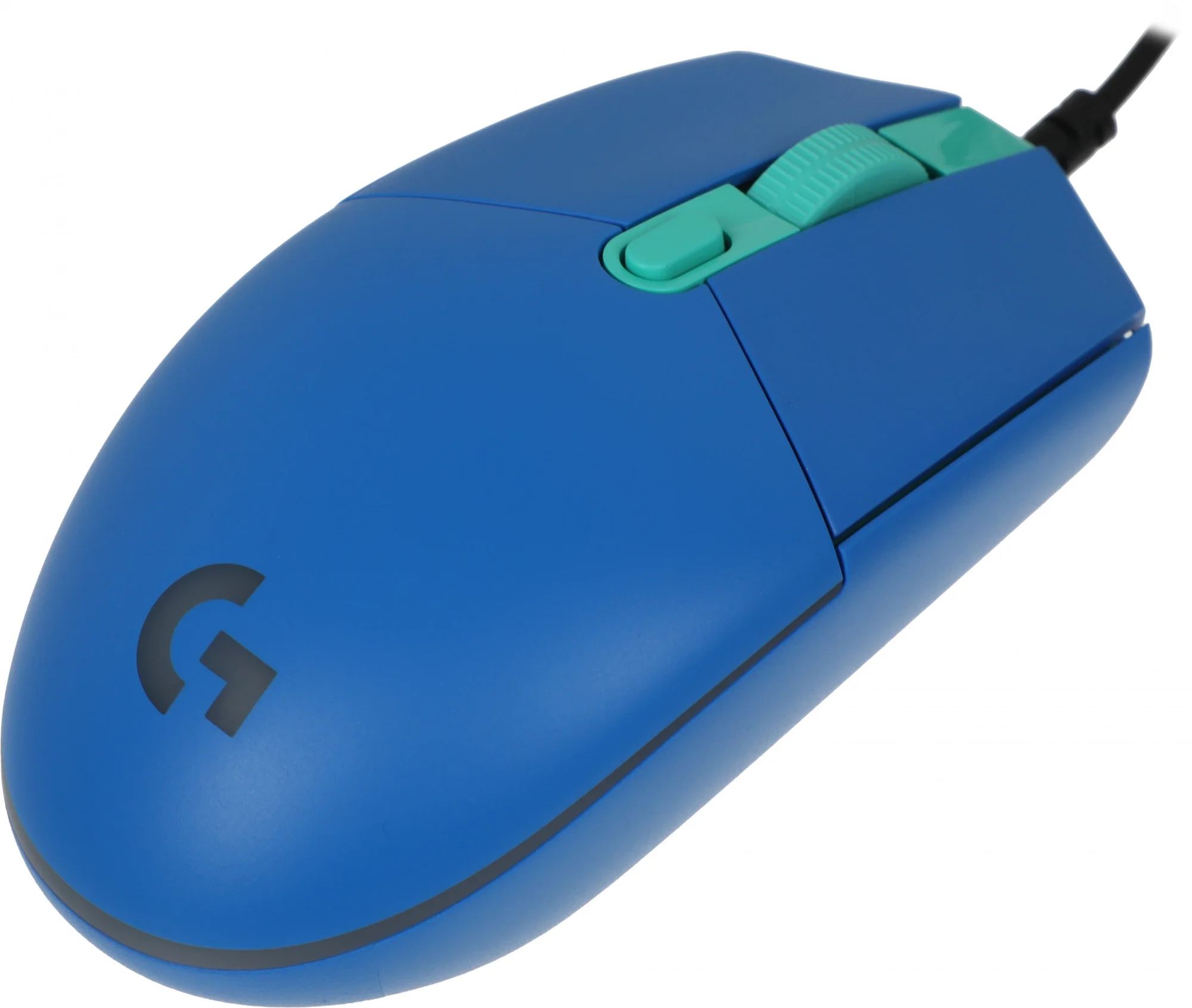 Мышь проводная Logitech G102 LIGHTSYNC синий, 8000 dpi, USB, кнопки - 6