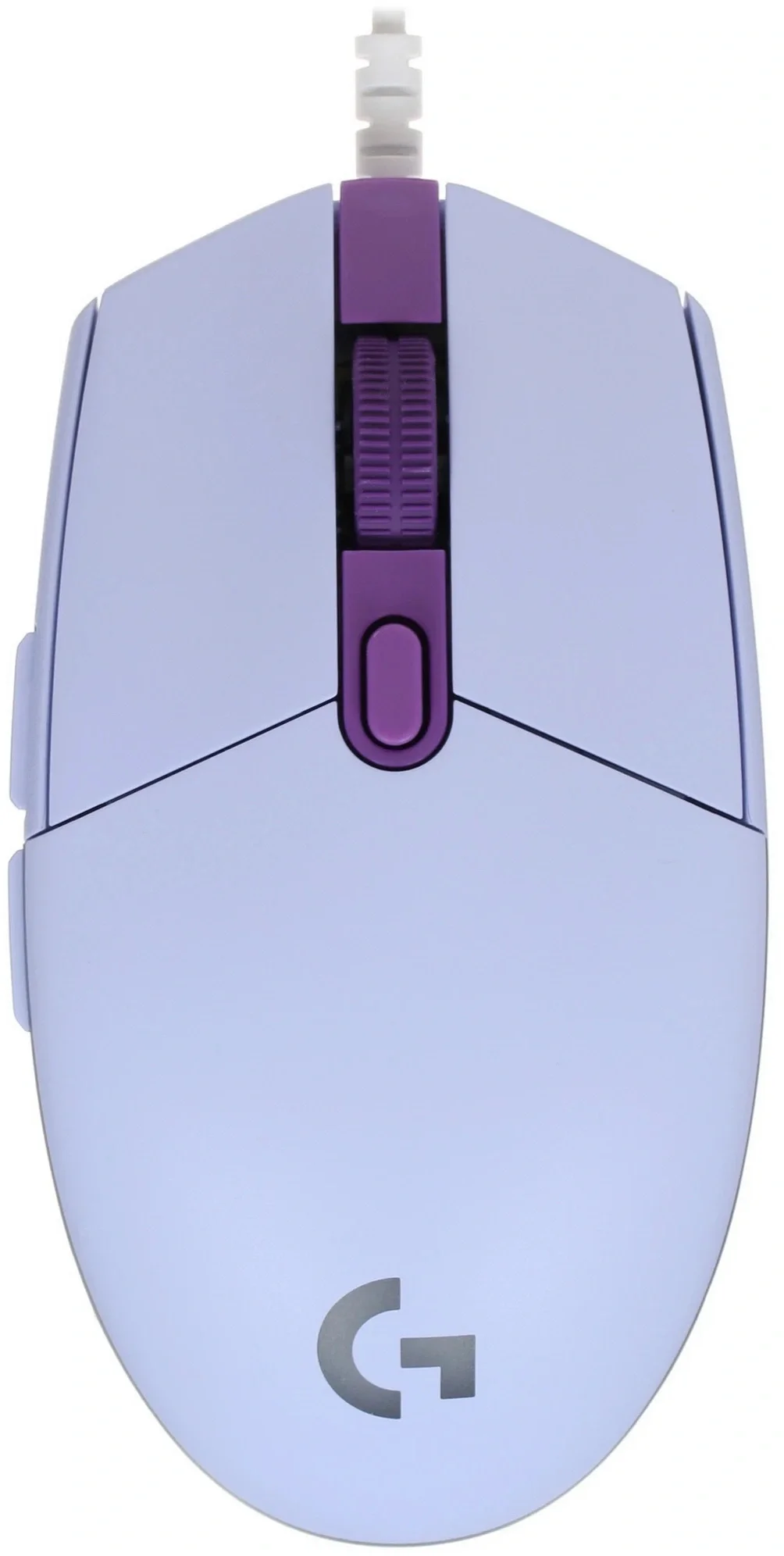Мышь проводная Logitech G102 LIGHTSYNC фиолетовый, 8000 dpi, USB, кнопки - 6