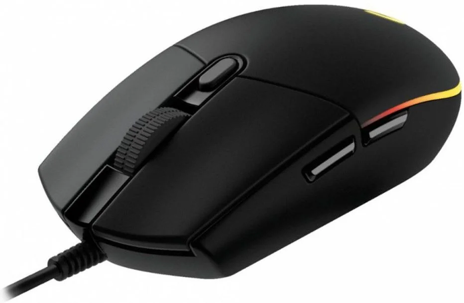 Мышь проводная Logitech G102 LIGHTSYNC черный, 8000 dpi, USB, кнопки - 6