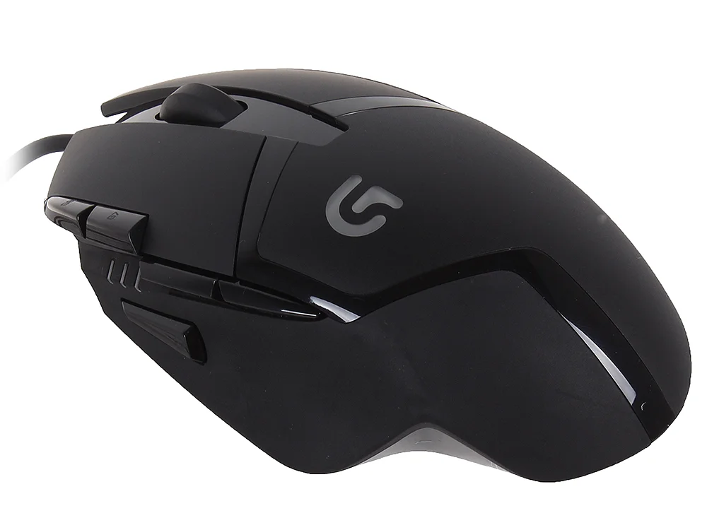 Мышь проводная Logitech G402 Hyperion Fury, черный, 4000 dpi, USB, кнопки - 8
