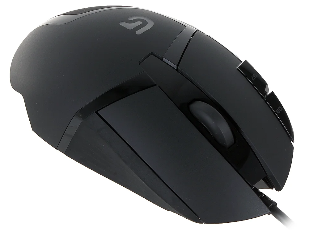 Мышь проводная Logitech G402 Hyperion Fury, черный, 4000 dpi, USB, кнопки - 8