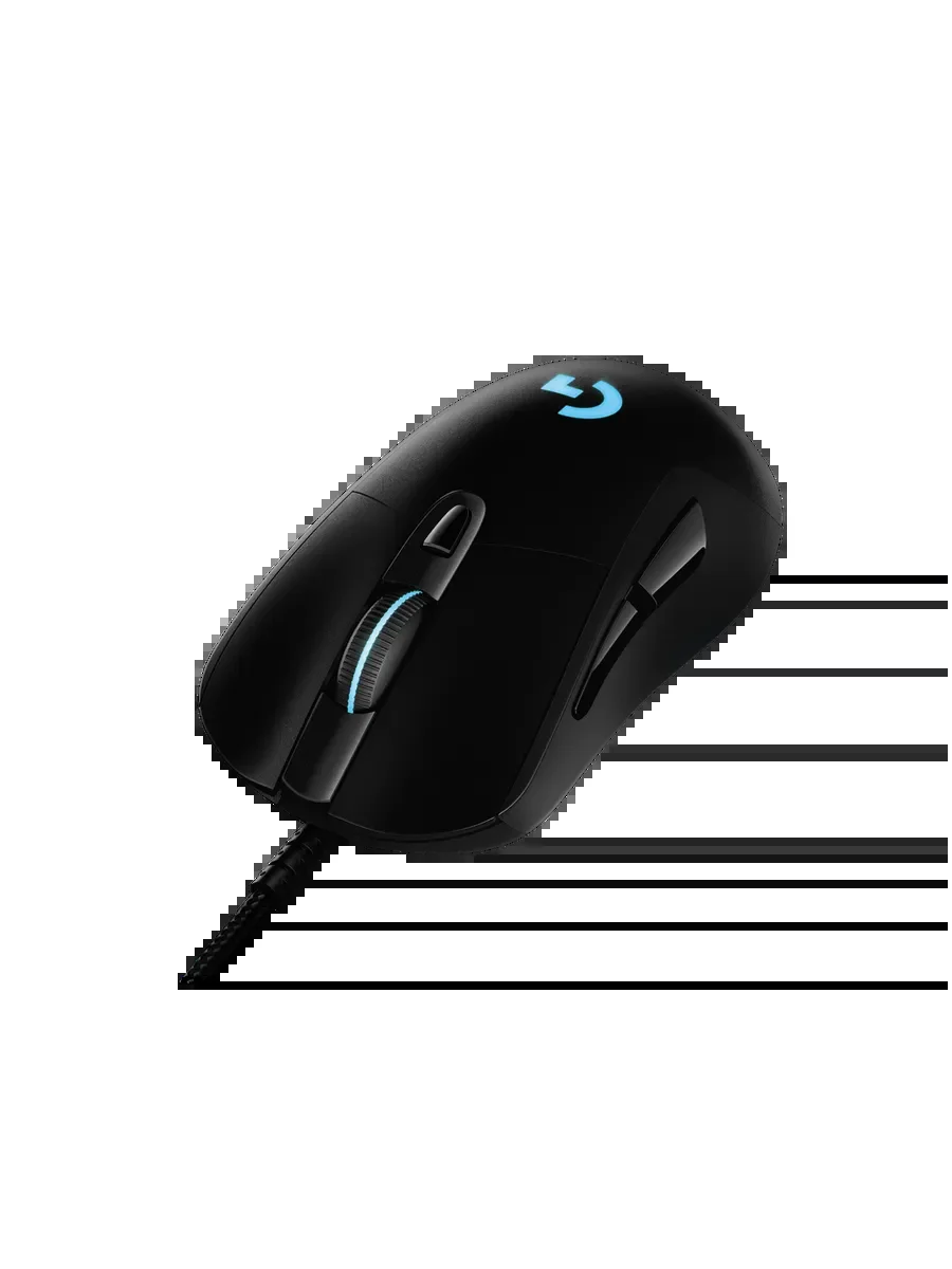 Мышь проводная Logitech G403 HERO черный, 25600 dpi, USB, кнопки - 6