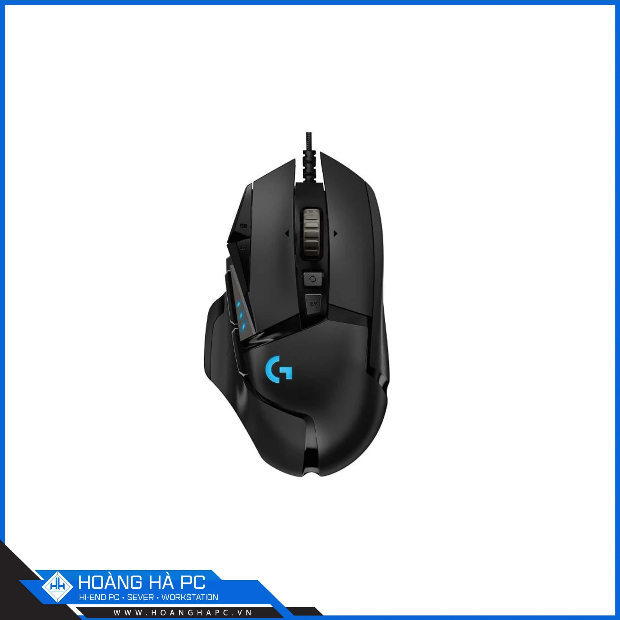 Мышь проводная Logitech G502 HERO черный, 25600 dpi, USB, кнопки - 11