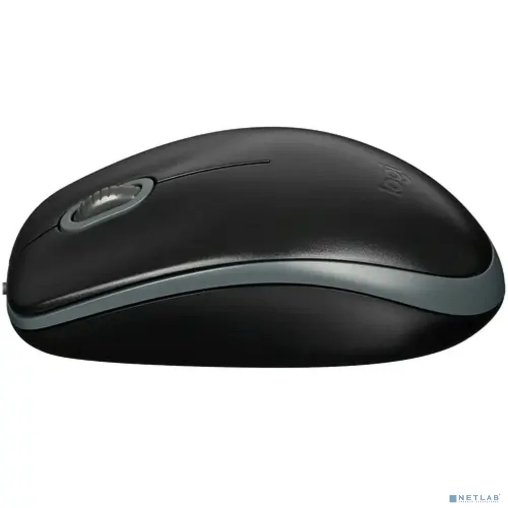 Мышь проводная Logitech M110 Silent черный, 1000 dpi, USB, кнопки - 3
