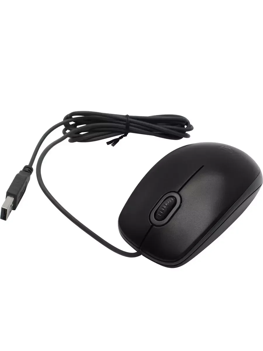 Мышь проводная Logitech M110 Silent черный, 1000 dpi, USB, кнопки - 3