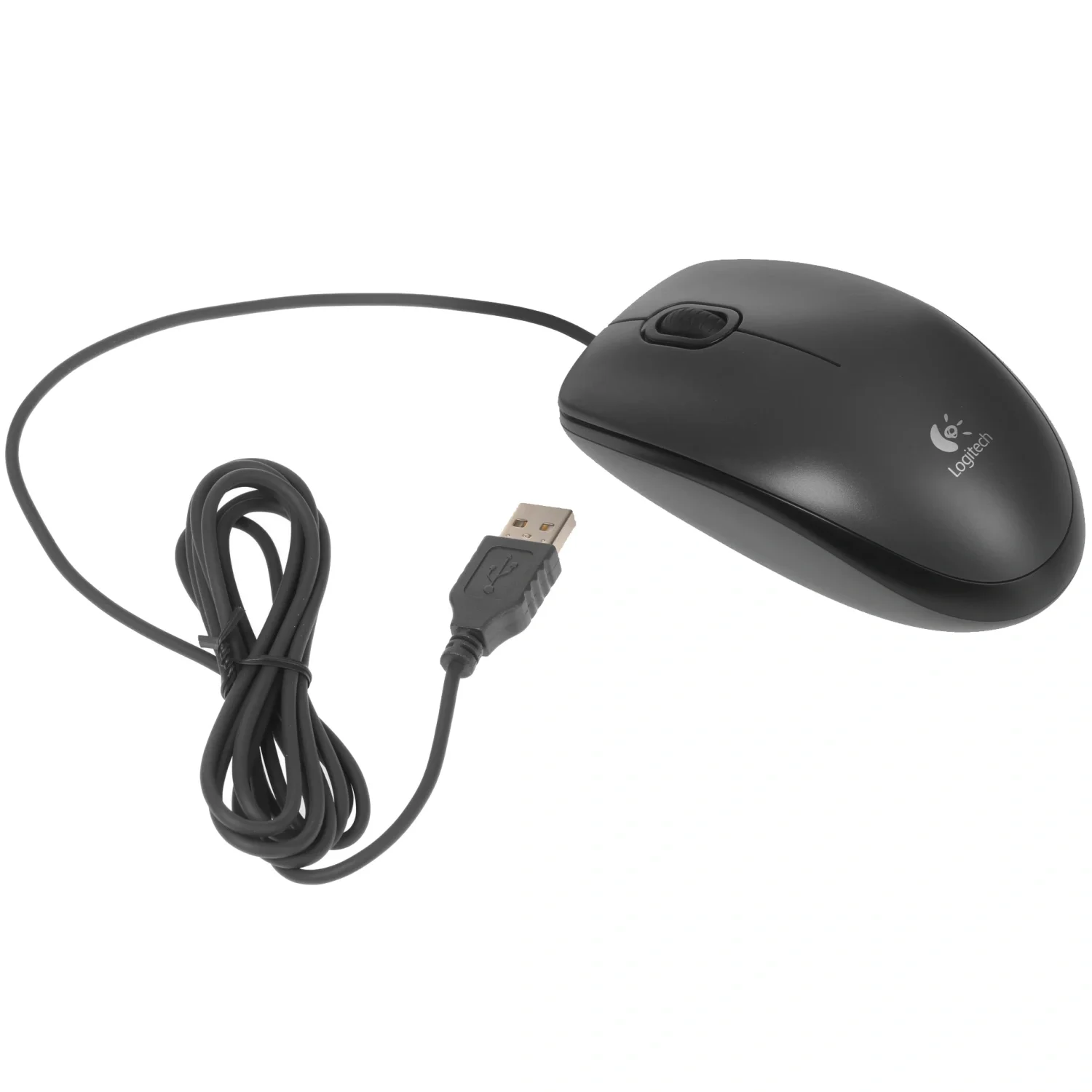 Мышь проводная Logitech M90 черный/серый, 1000 dpi, USB, кнопки - 3