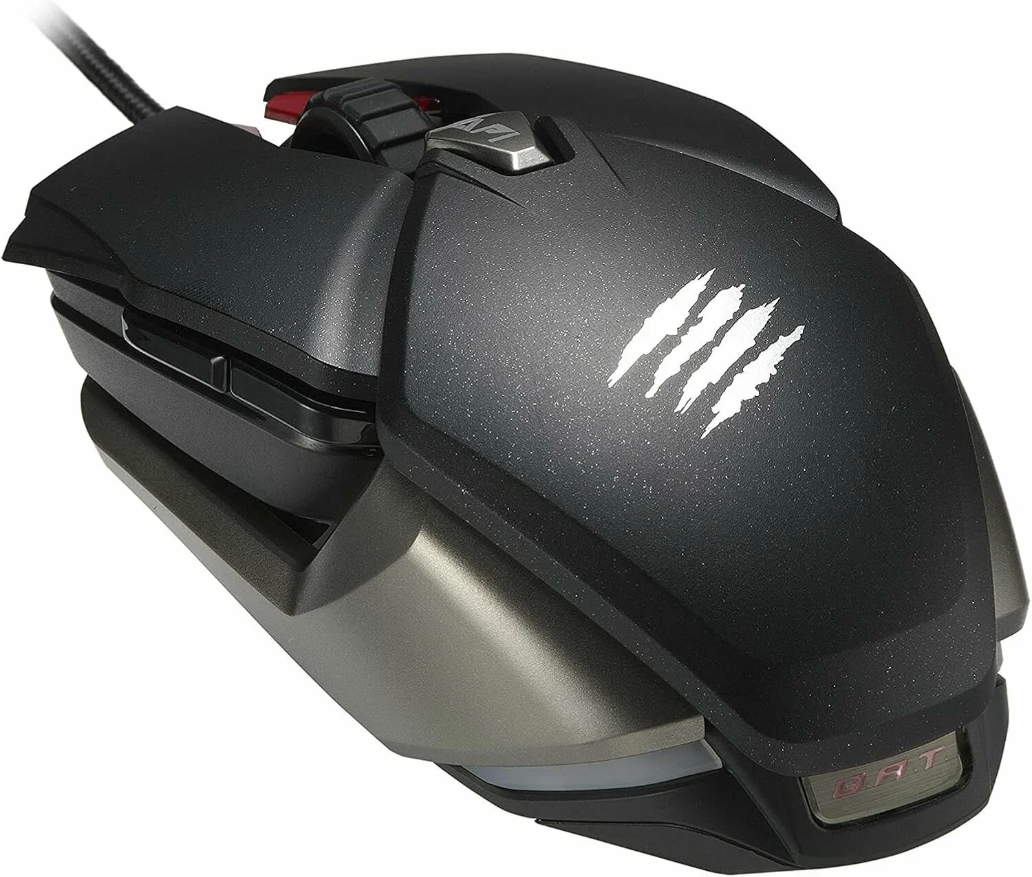 Мышь проводная Mad Catz B.A.T. 6+ черный, 16000 dpi, USB, кнопки - 10