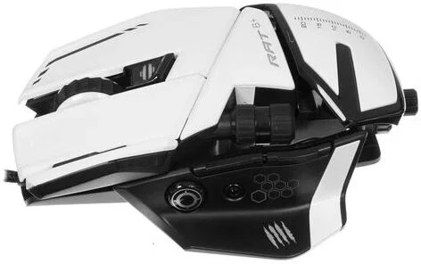 Мышь проводная Mad Catz R.A.T. 6+ черный, 12000 dpi, USB, кнопки - 11