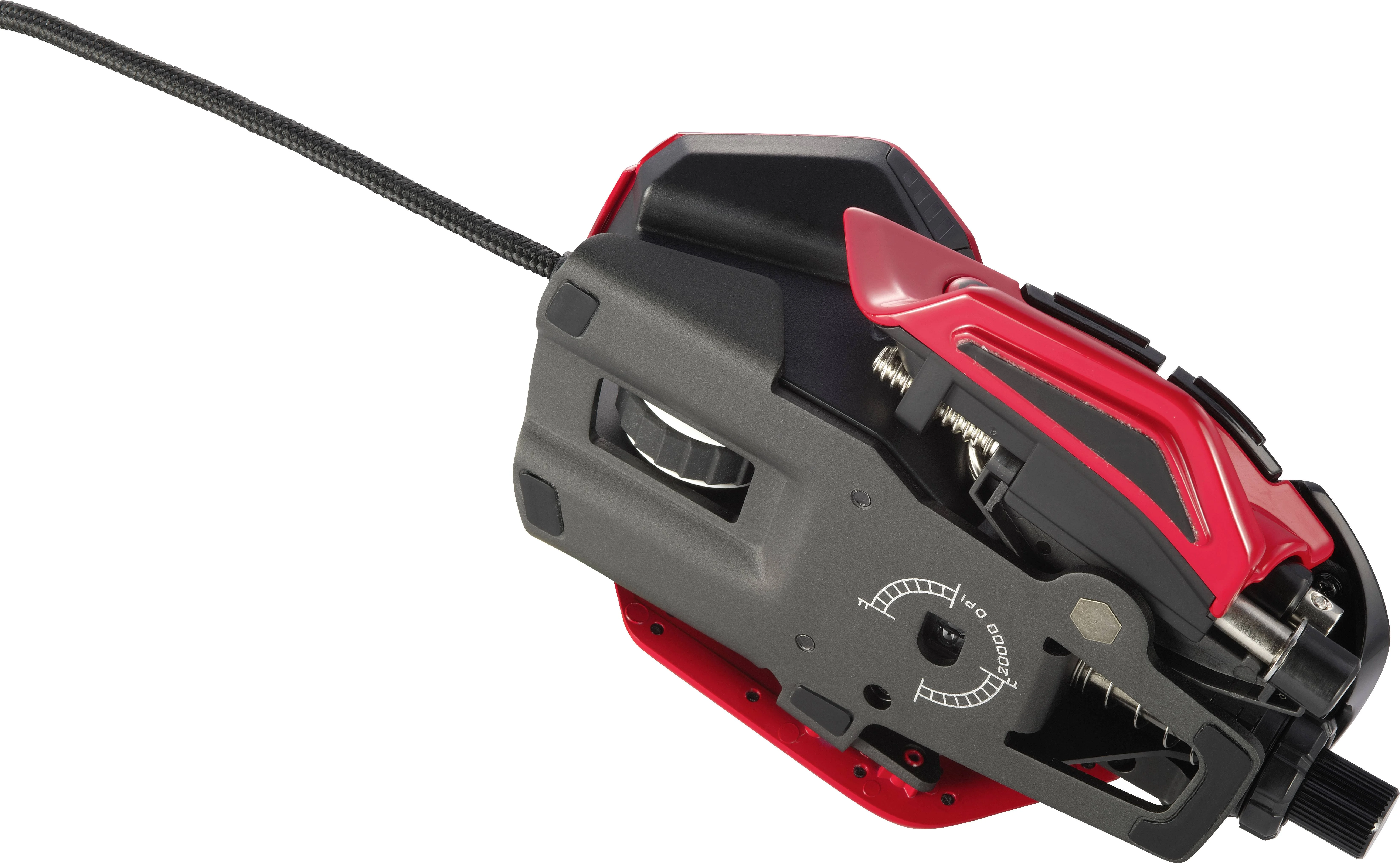 Мышь проводная Mad Catz R.A.T. 8+ ADV красный, 20000 dpi, USB, кнопки - 11