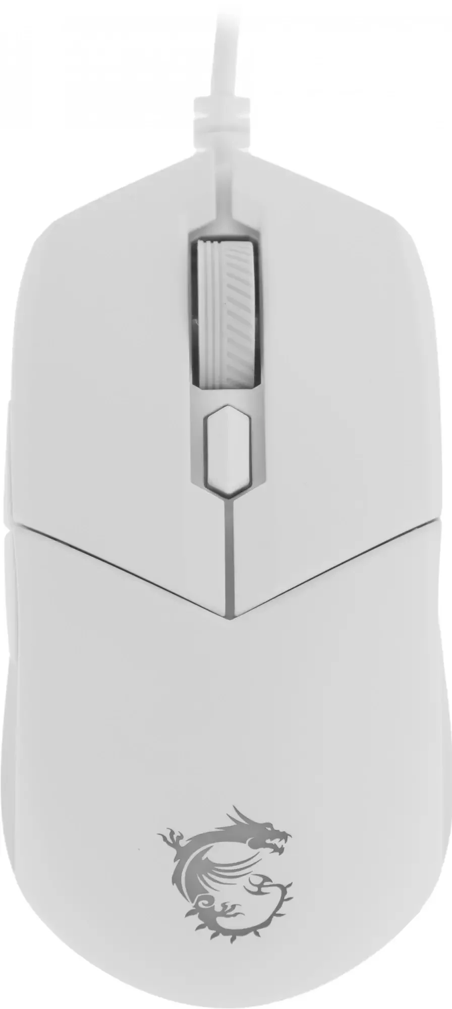 Мышь проводная MSI Clutch GM11 белый, 5000 dpi, USB, кнопки - 6