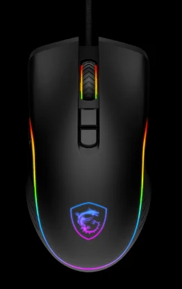 Мышь проводная MSI Forge GM300 черный, 7200 dpi, USB, кнопки - 7