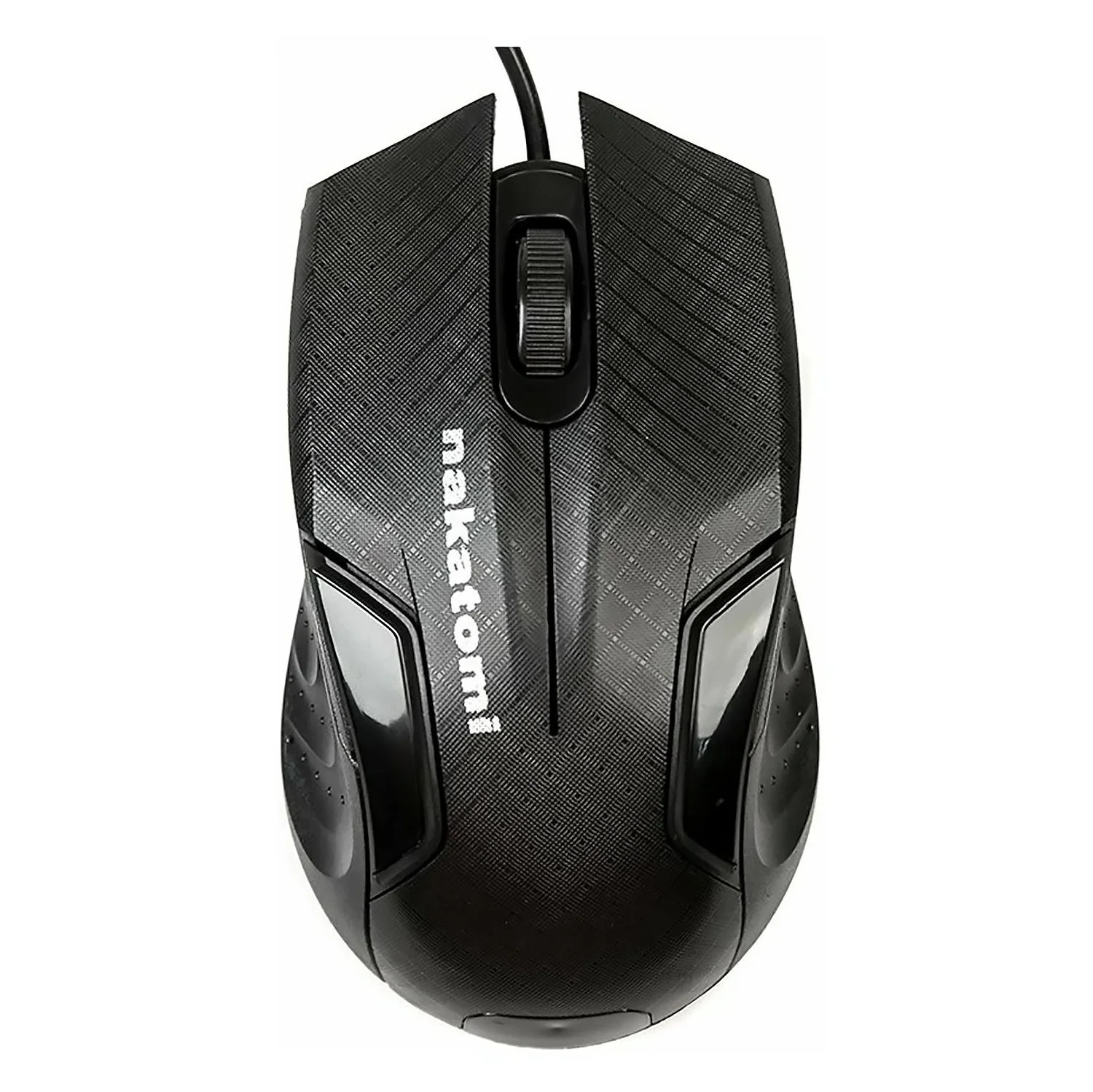 Мышь проводная Nakatomi MON-06U черный, 800 dpi, USB, кнопки - 3