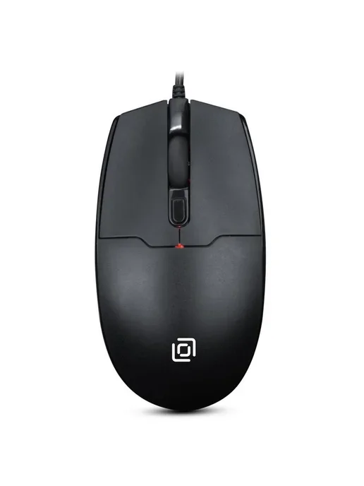Мышь проводная Oklick 147M V2 черный, 2000 dpi, USB, кнопки - 4