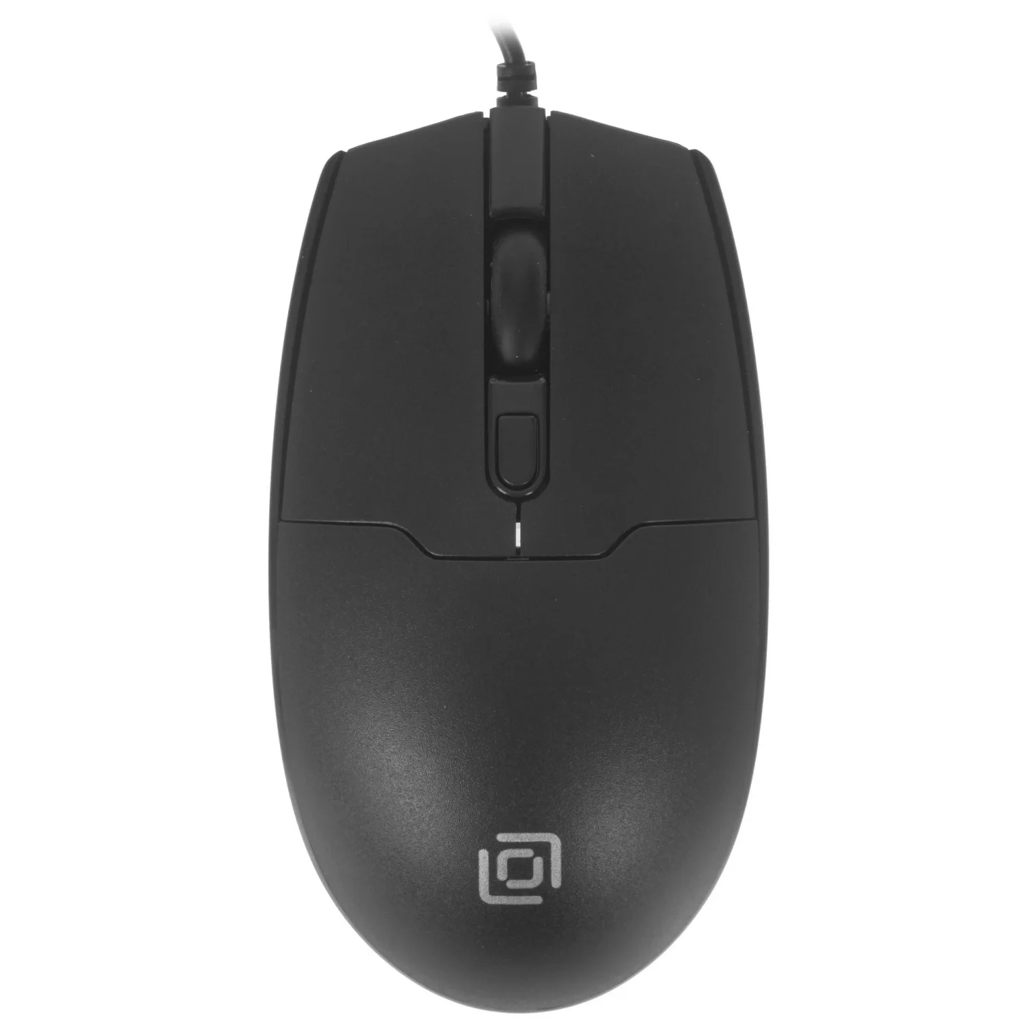 Мышь проводная Oklick 147M черный, 1600 dpi, USB, кнопки - 3