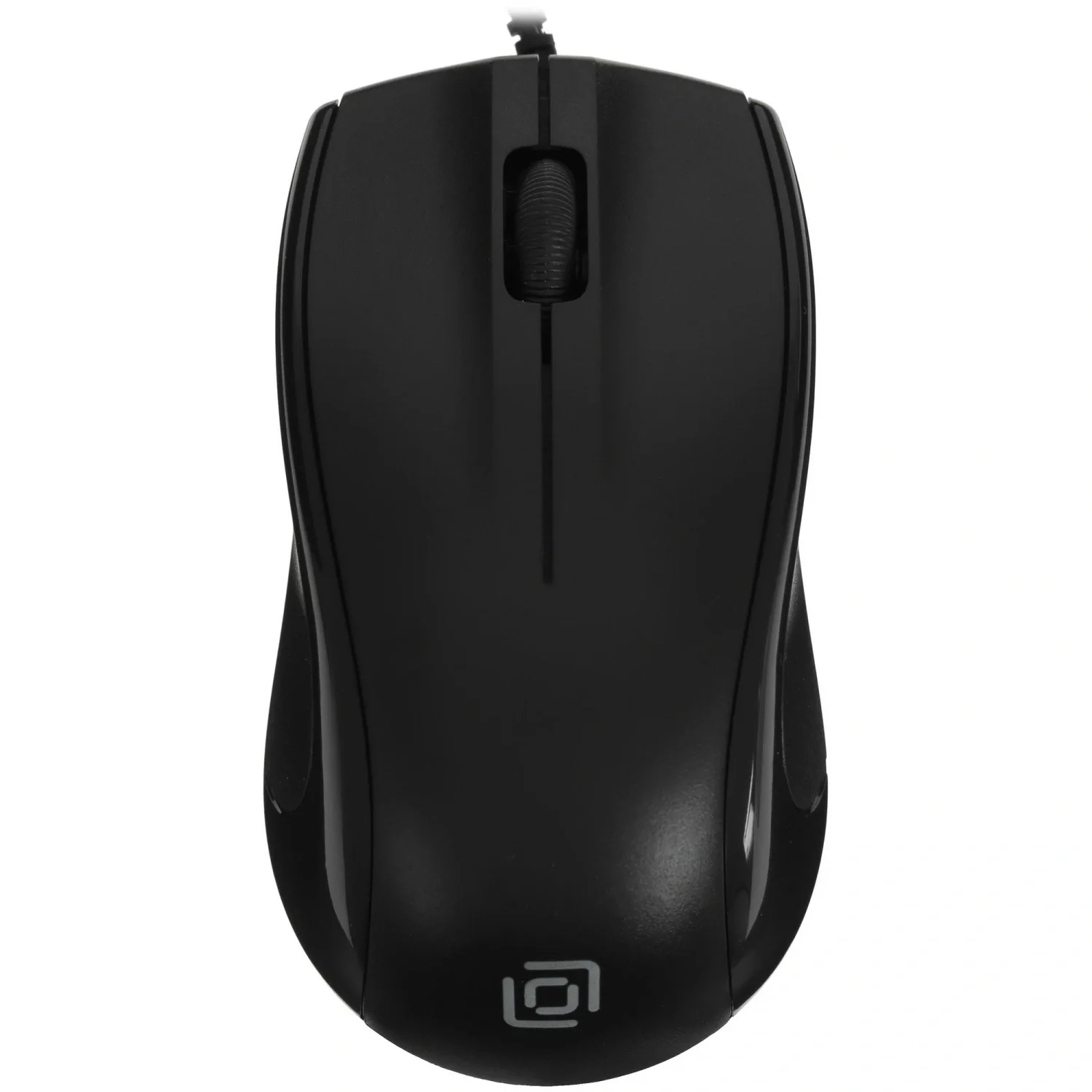 Мышь проводная Oklick 185M черный, 1200 dpi, USB, кнопки - 3