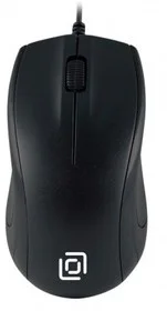 Мышь проводная Oklick 185V2 черный, 1200 dpi, USB, кнопки - 3