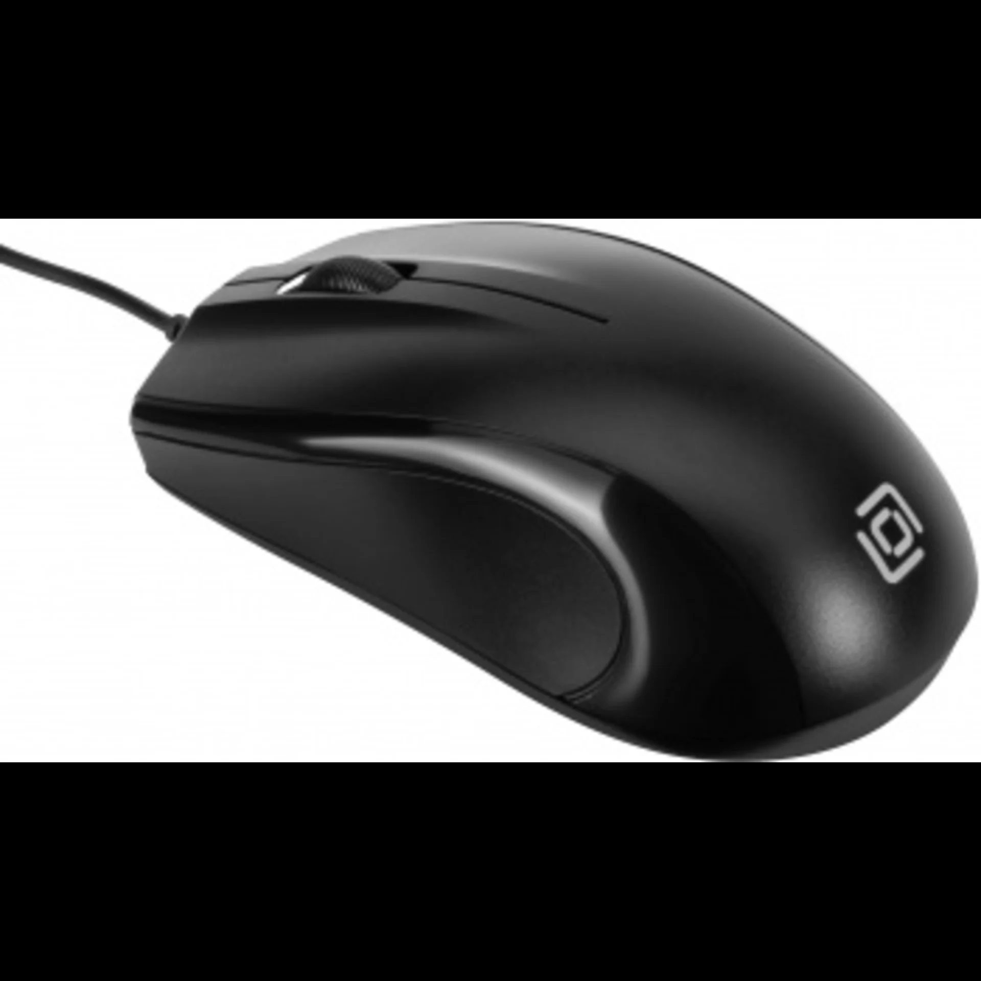 Мышь проводная Oklick 185V2 черный, 1200 dpi, USB, кнопки - 3