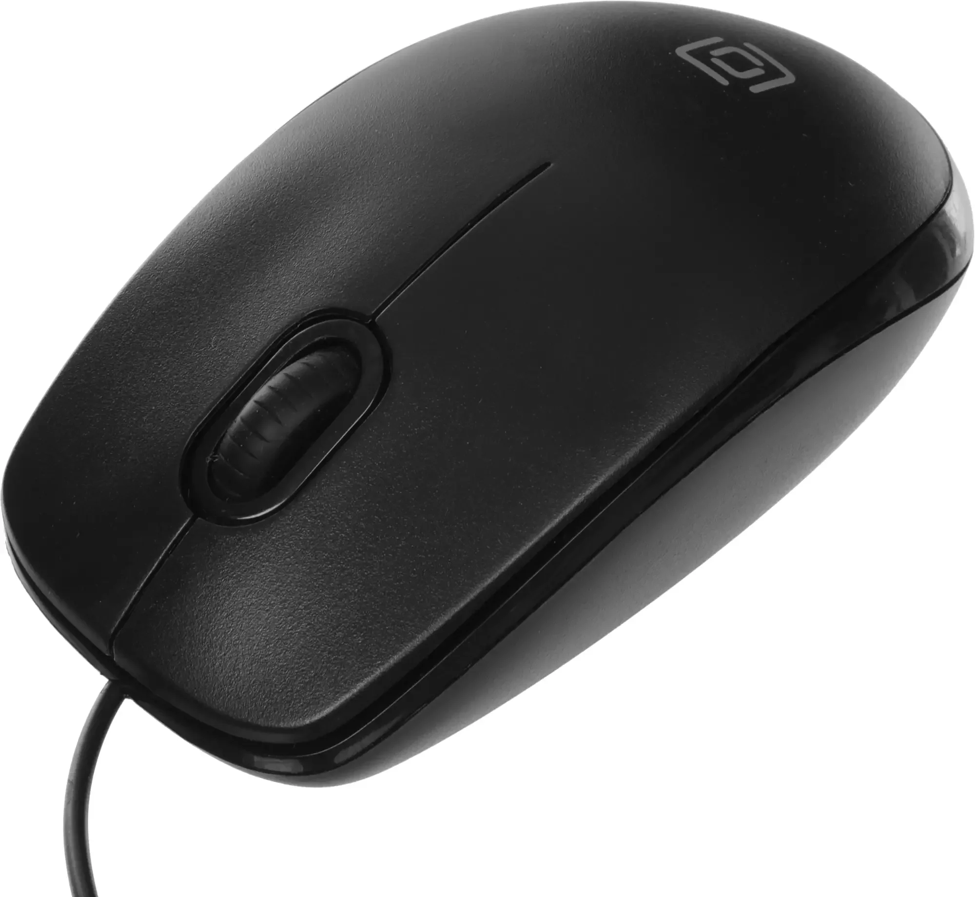 Мышь проводная Oklick 195M черный, 800 dpi, USB, кнопки - 3