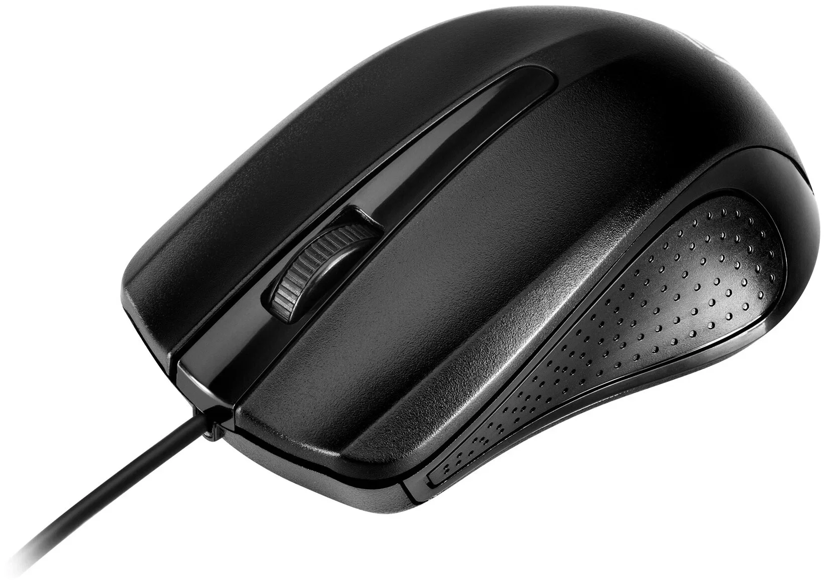 Мышь проводная Oklick 225M черный/красный, 1200 dpi, USB, кнопки - 3