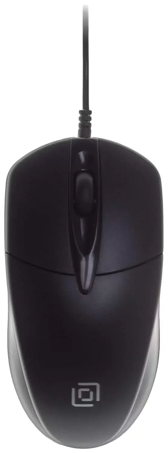 Мышь проводная Oklick 275M черный, 1000 dpi, USB, кнопки - 3