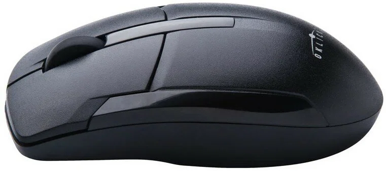 Мышь проводная Oklick 305M черный, 1000 dpi, USB, кнопки - 3