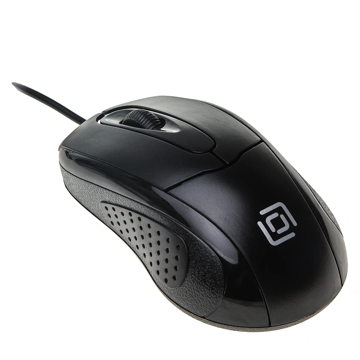Мышь проводная Oklick 305M черный, 1000 dpi, USB, кнопки - 3