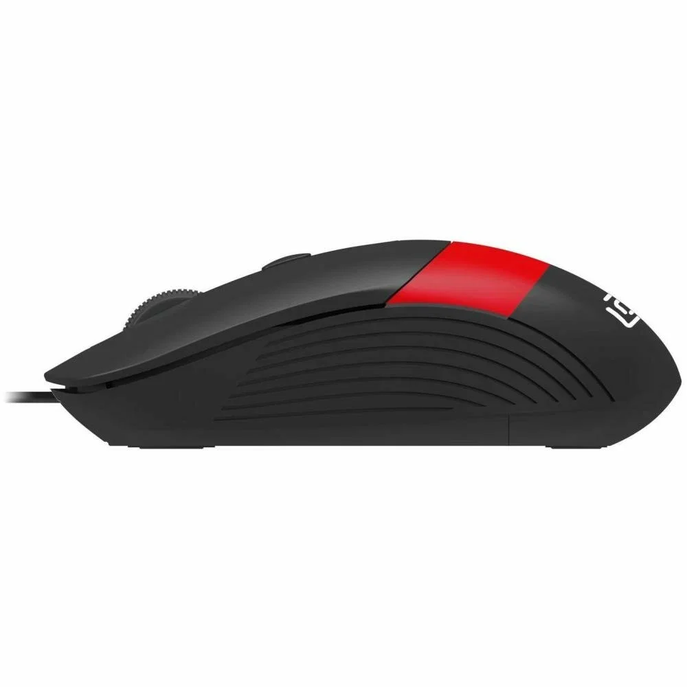 Мышь проводная Oklick 310M черный/серый, 2400 dpi, USB, кнопки - 4