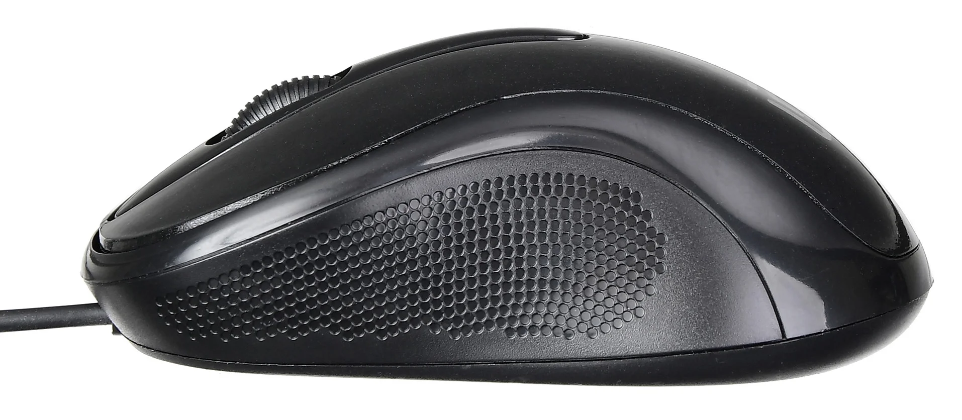Мышь проводная Oklick 385M черный, 1000 dpi, USB, кнопки - 3