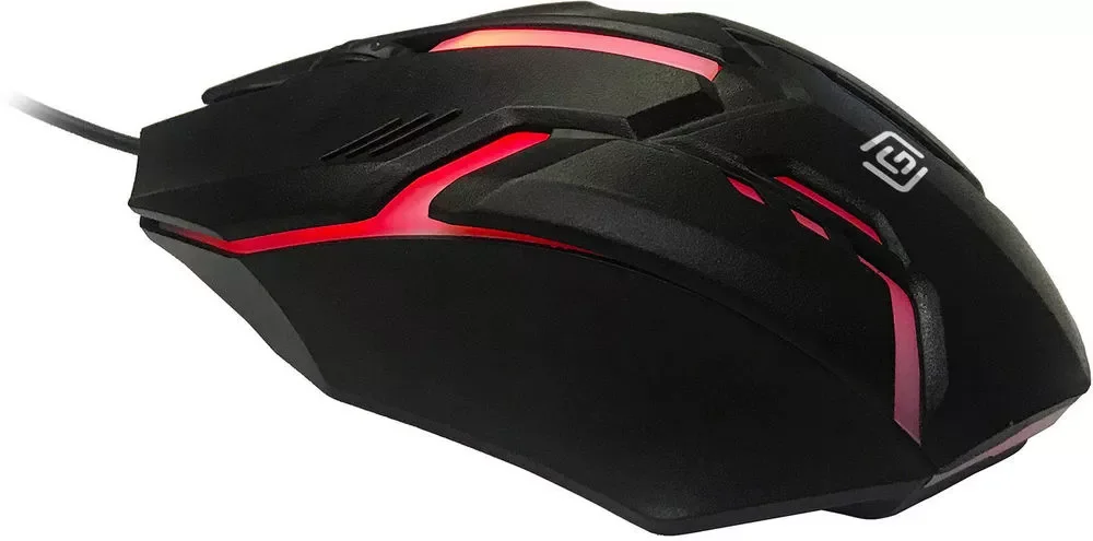 Мышь проводная Oklick 396M INSOMNIA черный, 1000 dpi, USB, кнопки - 3