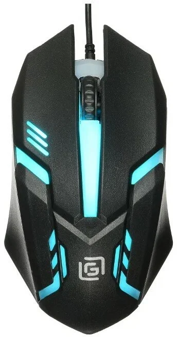Мышь проводная Oklick 396M INSOMNIA черный, 1000 dpi, USB, кнопки - 3