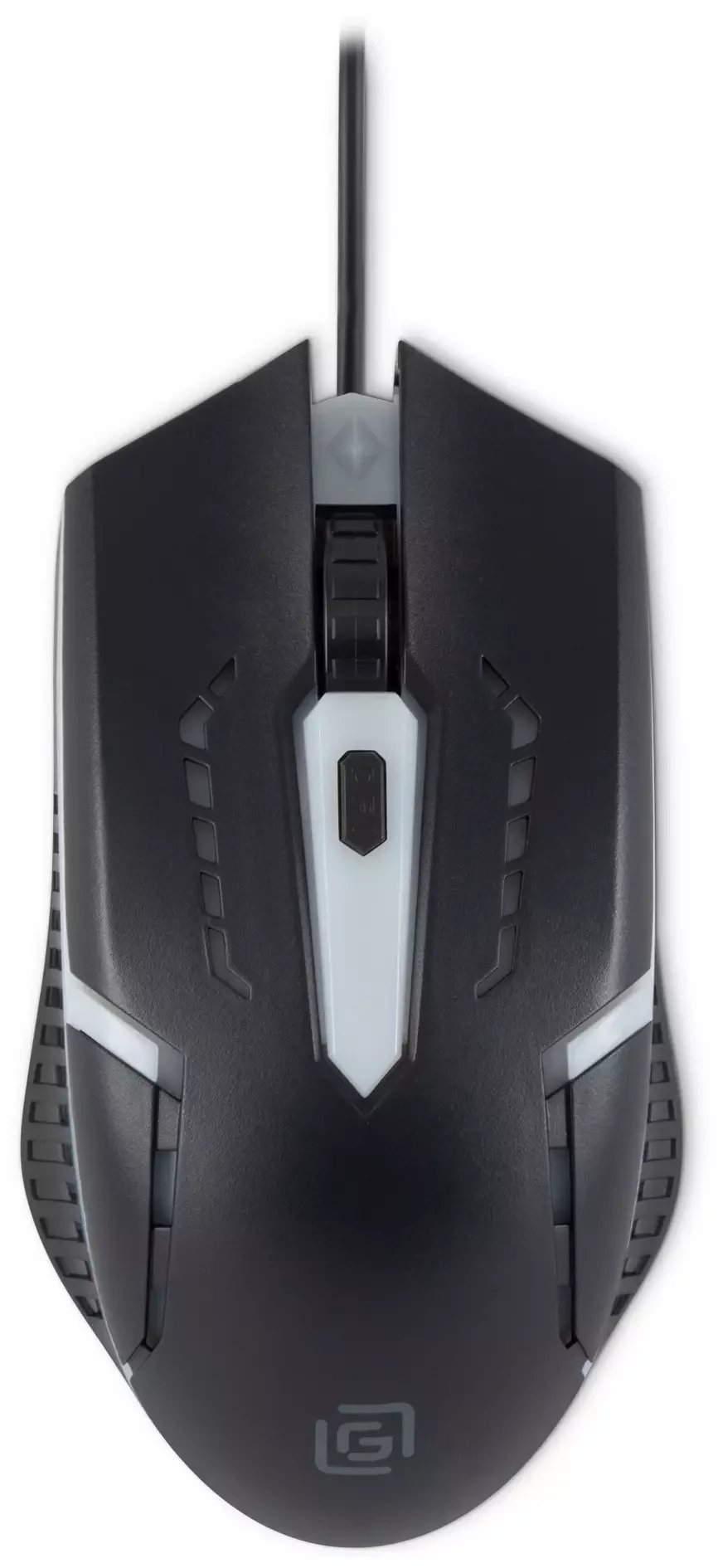 Мышь проводная Oklick 398G черный, 2400 dpi, USB, кнопки - 4